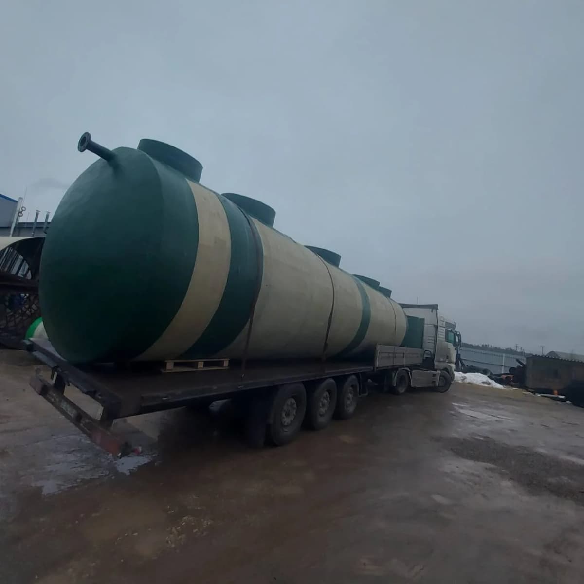 'Емкость накопительная подземная для запаса воды НП-50м3' - 1 | ПРО100Септик